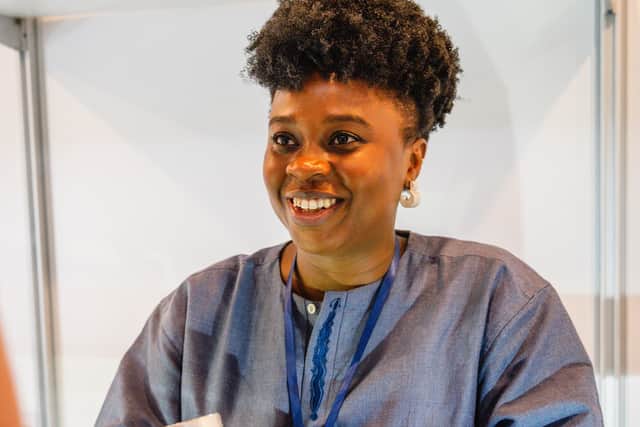 Ghanaian-born Francisca Onumah was supported by Yorkshire Artspace and is now an award-winning silversmith and jeweller. She will be showing her work at Goldsmiths North Wentworth Woodhouse