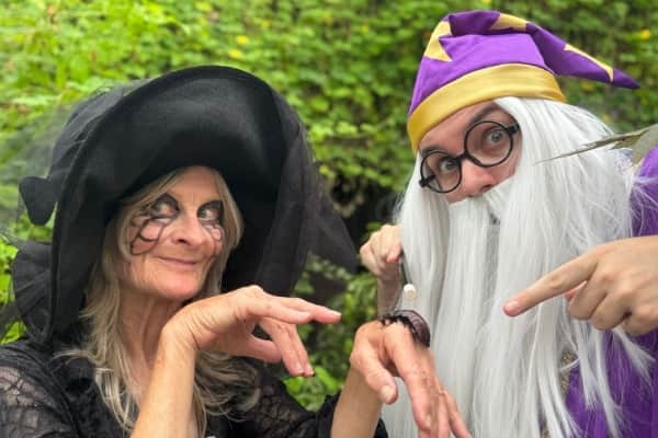 Witches v Wizards Battle at the Tropical Butterfly House