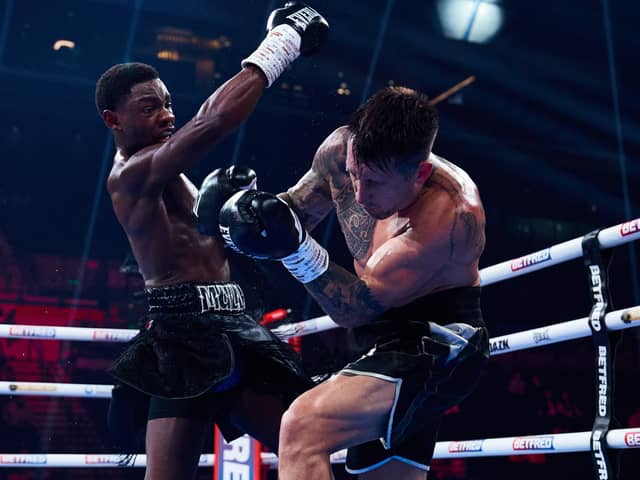 Chris Mulunda v Harley Collison Picture By Mark Robinson Matchroom Boxing 