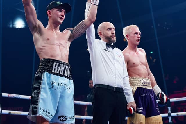 Joe Hayden v Will Harrison Picture By Mark Robinson Matchroom Boxing