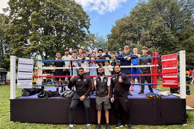Unity Boxing Centre at Rotherham show