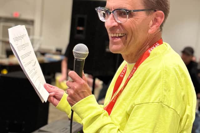 Carl is in his 60s, but has never watched a football game in-person