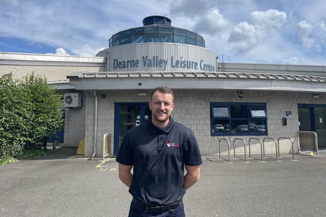 Dean Ainsworth, the new general manager at DCLT’s Dearne Valley Leisure Centre in Mexborough