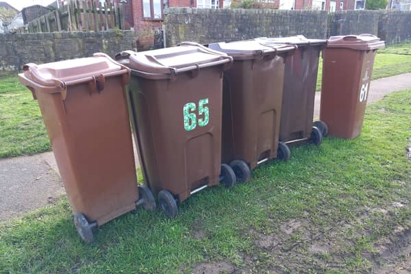 Overdue: Recycling bins awaiting council attention