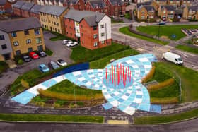 Bird's eye: Drones were needed to ensure installers kept to pin-point accuracy with Waverley playground