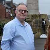 Cllr Michael Bennett-Sylvester with fellow independent candidate Jodi Ryalls.