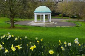 New venue: Clifton Park's bandstand