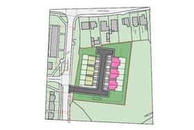 Indicative layout design for the Grayson Road site