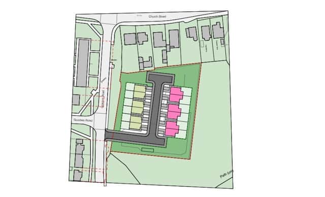 Indicative layout design for the Grayson Road site