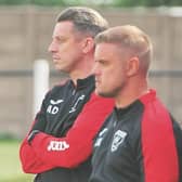 Andy Dawson and Lee Whitehead: back at Maltby Main FC