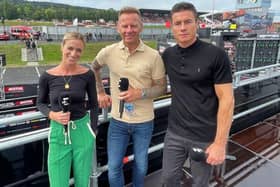 RECOVERING: James Toseland, now a TV pundit