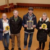 The Silverwood Colliery Heritage Group is hosting a screening of 'Brassed Off' at an event at Thrybergh New Parish Hall on March 16th. Pictured from left to right are: group secretary Pauline Davis, treasurer Reg Crofts, chairman Neil Bingham, treasurer Sylvia Crofts and parish clerk Terry Craven.
