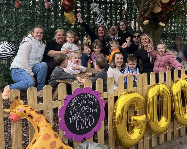 Swallownest Pre-School held a celebration day after retaining its 'good' rating from Ofsted.