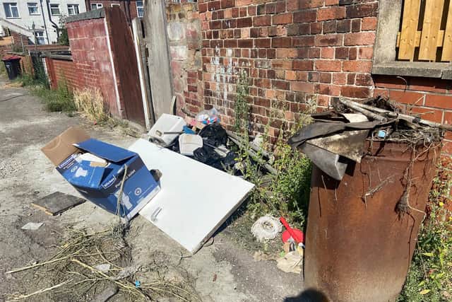 Fly-tipping has become a controversial issue, particularly in Eastwood