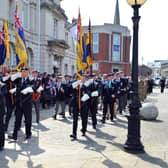 A previous Armed Forces Day parade in Rotherham town centre