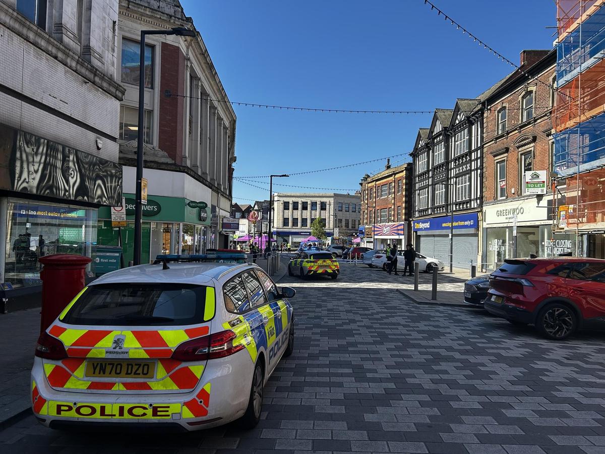 Crime Rates Area Rotherham Man arrested after Rotherham town centre incident and police cordon