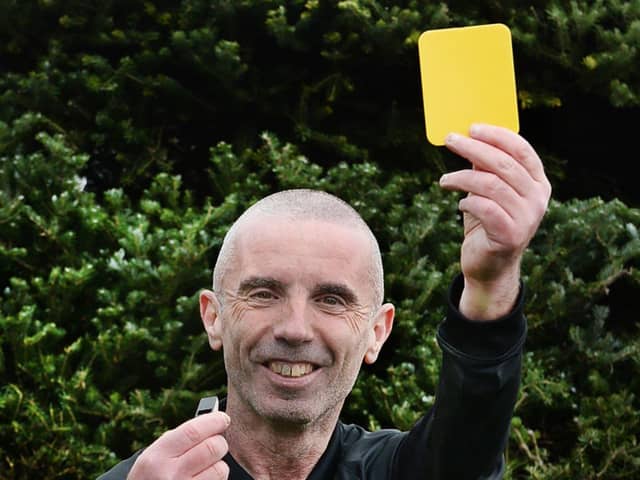 Kind-hearted football referee Stephen Bradford. Picture by KERRIE BEDDOWS