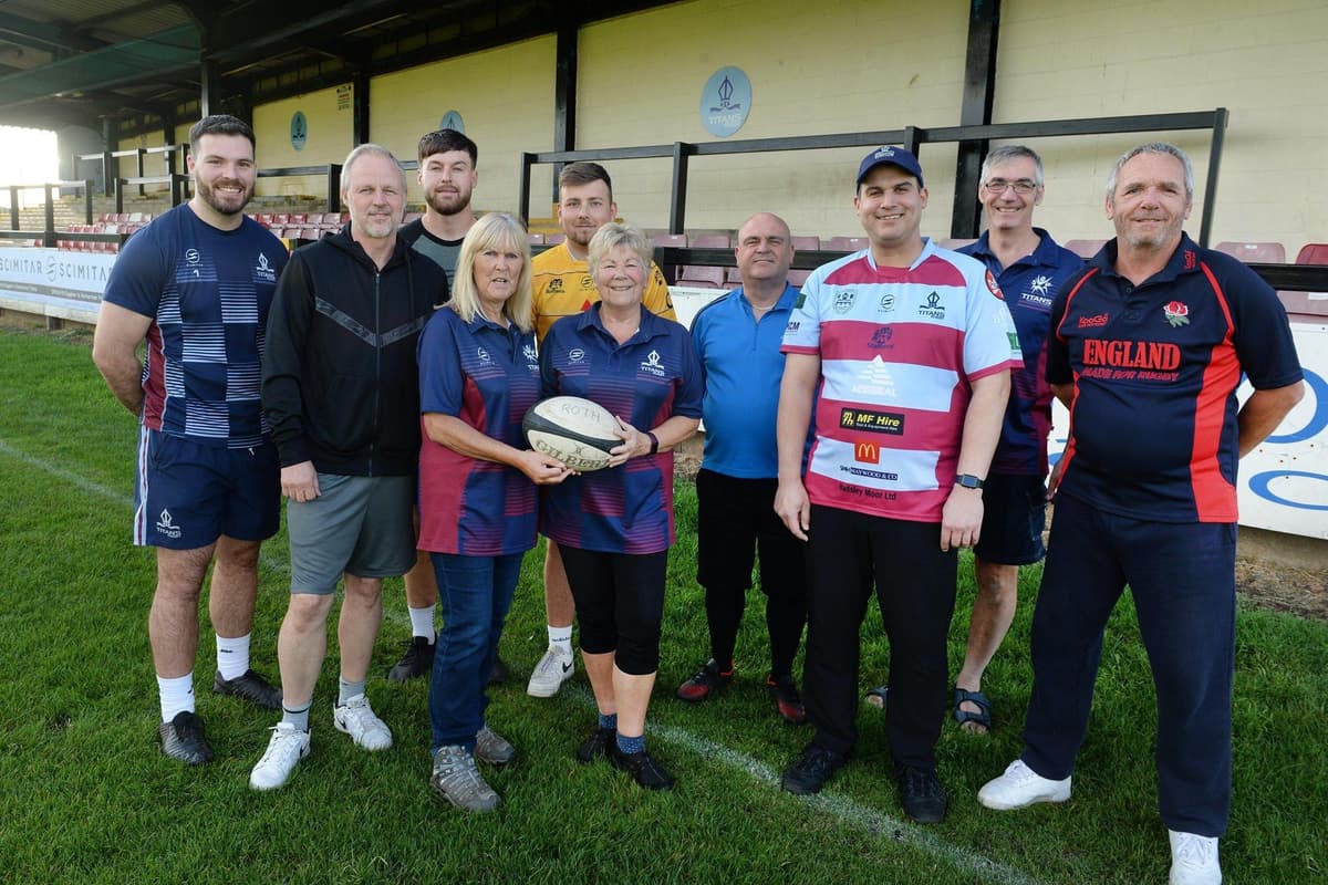 Martin Jenkinson Rotherham Rugby Club Well worth a try ... the gentle joys of Walking Rugby