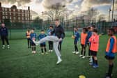 England and Chelsea star Cole Palmer is involved in the Re-Kicks initiative.
