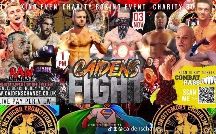 Whitters Boxing Rotherham Boxing match to raise funds for poorly youngster with fighting spirit