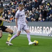Sam Clucas pulls up with a hamstring problem at Watford. Picture: Jim Brailsford
