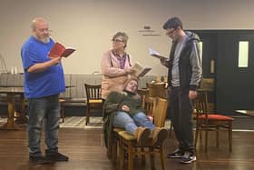 The Phoenix Players' cast busy rehearsing