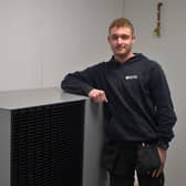 Lewis Thomas is a second-year plumbing apprentice with Matrix Energy Systems