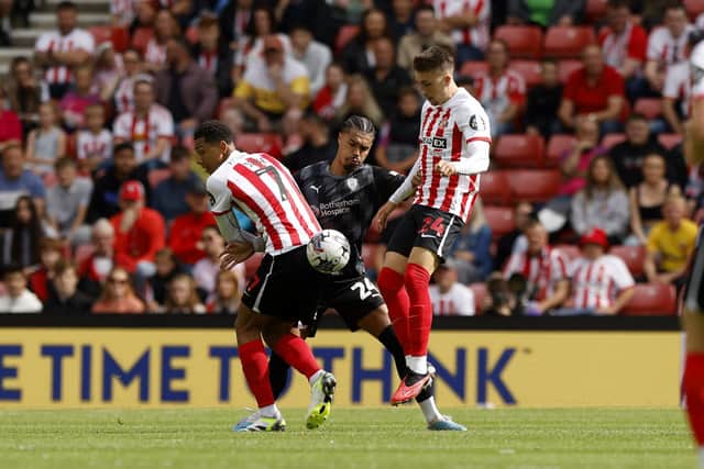 Rotherham United centre-back Cameron Humphreys in action at Sunderland earlier this season. Picture: Jim Brailsford