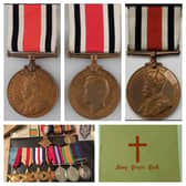 Some of the medals stolen