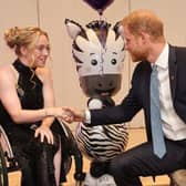 Hayley meets Prince Harry at the WellChild awards