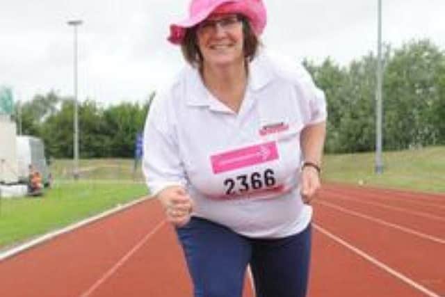 RACE FOR LIFE: Rescuing worms slowed Michele down