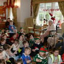 Pupils from Highgate Primary Academy visited The Grove Care Home at Thurnscoe recently, to sing Christmas songs for residents - pic by Kerrie Beddows