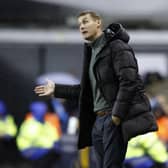Rotherham United manager Matt Taylor watches his side lose at Millwall in the Championship. Picture: Jim Brailsford