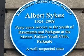 The plaque at Parkgate