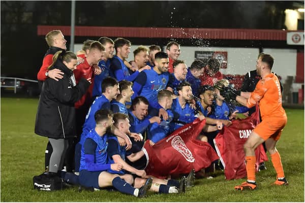 Parkgate: chasing a Northern Counties East League and Cup double. Picture by Lee Hopkinson