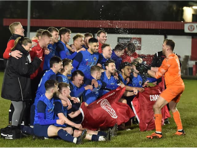 Parkgate: chasing a Northern Counties East League and Cup double. Picture by Lee Hopkinson