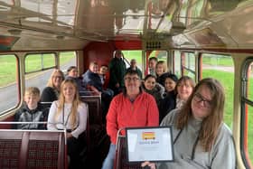 ALL ABOARD: Successful students of the independent travel training