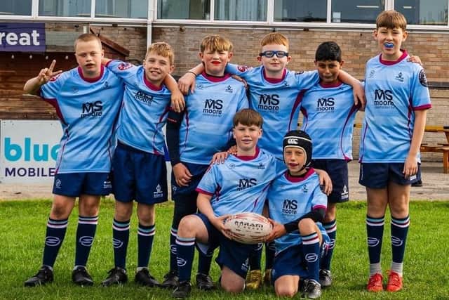 Martin Jenkinson Rotherham Rugby Club Kids and Rotherham Rugby Club get a kick out of junior section’s re-birth