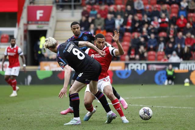 7/10 for Rotherham United's Andy Rinomhota. Picture: Jim Brailsford