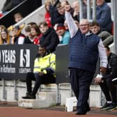 Rotherham United boss Steve Evans at yesterday's match against Cardiff City. Picture: Jim Brailsford