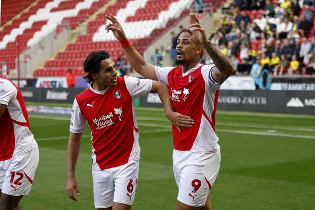 Rotherham United centre-forward Jonson Clarke-Harris. Picture: Jim Brailsford