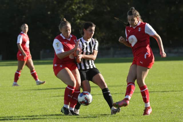 Rotherham United Women in action. Picture: JULIAN BARKER