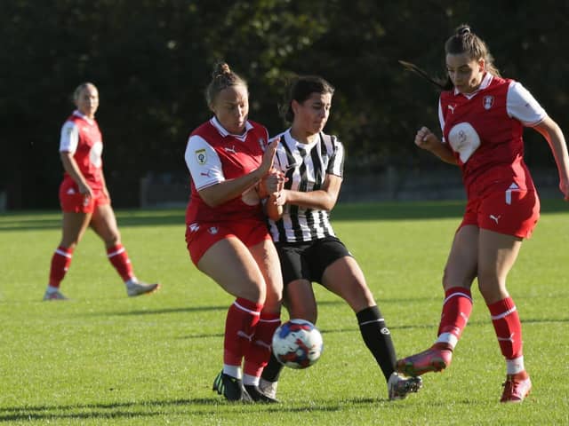 Rotherham United Women in action. Picture: JULIAN BARKER