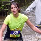 Rotherham Running Club's Sandra Ford at the Normanby Hall Adventure Race
