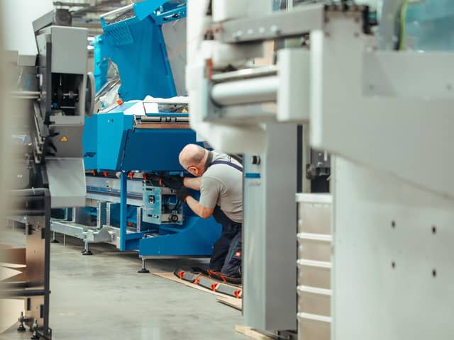 Instantprint installing new Muller Martini Prinova Digital Saddle Stitcher at its Manvers factory