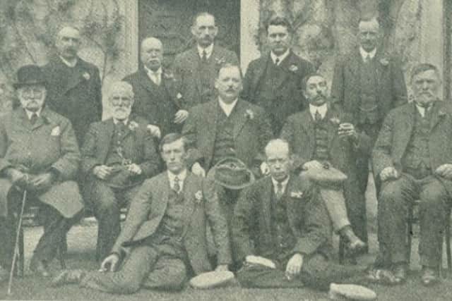 Maltby's old parish council, with Edward Dunn back row, second right