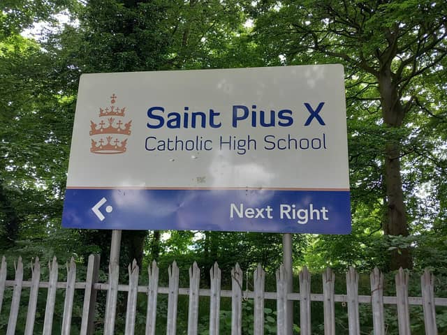 Development plans: St Pius school
