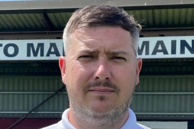 Maltby Main manager Jamie Smith