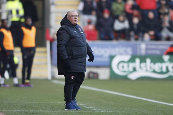 Rotherham United boss Steve Evans. Picture: Jim Brailsford