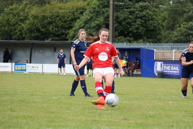 Jessie Broadhurst: scored for Rotherham United Women against Nottingham Trent University